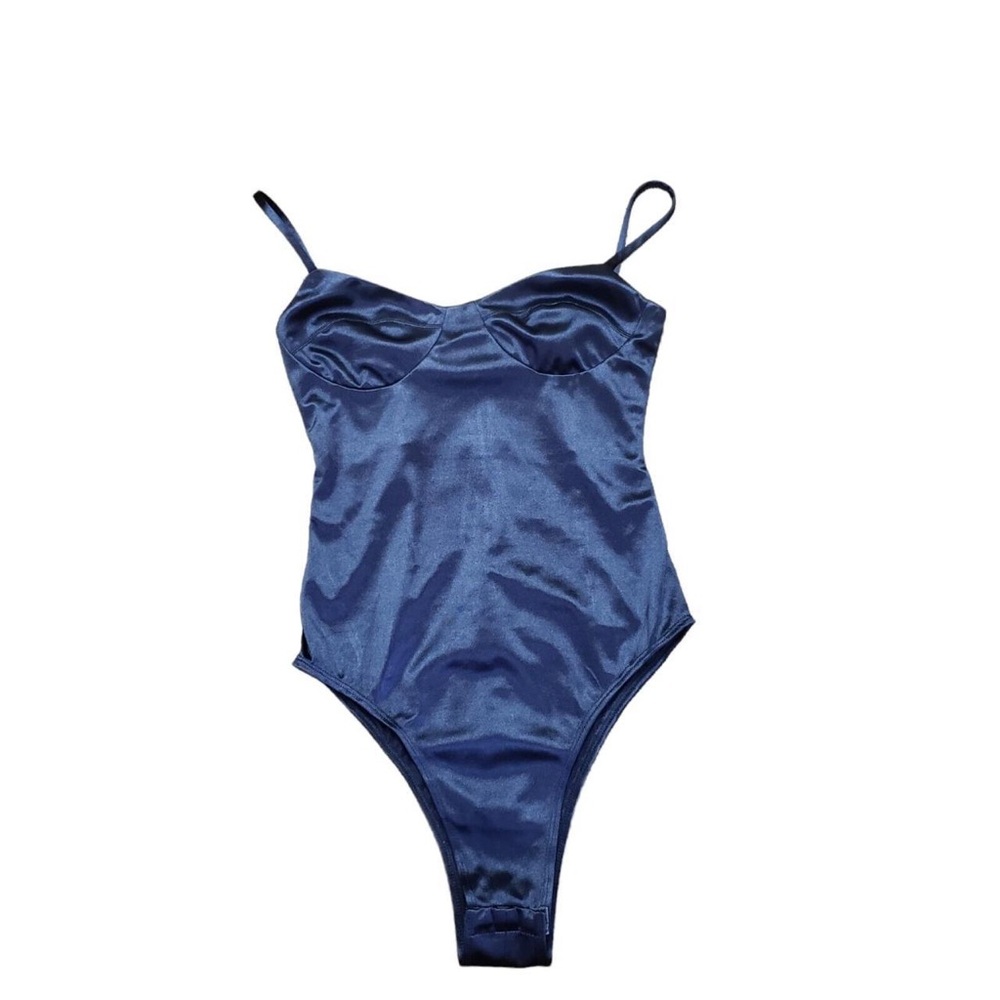 Princess Polly blue body suit